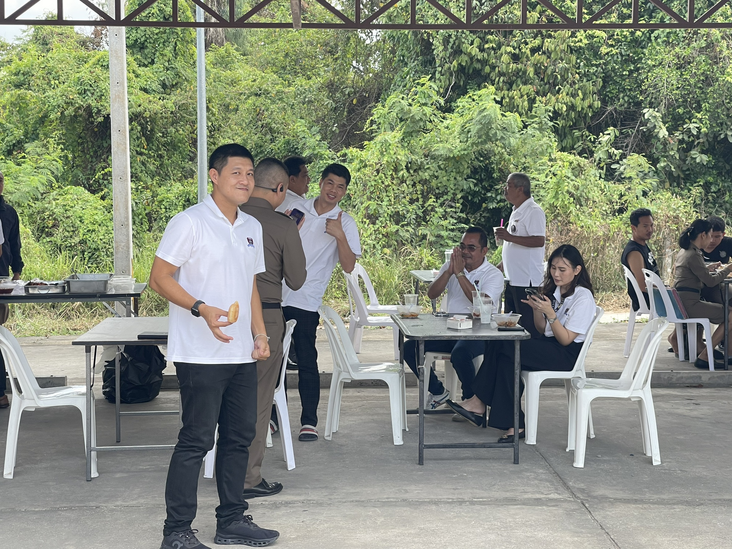 27 ก.พ.69 โครงการอาหารกลาววันโดย กต.ตร.สภ.หนองปรือ