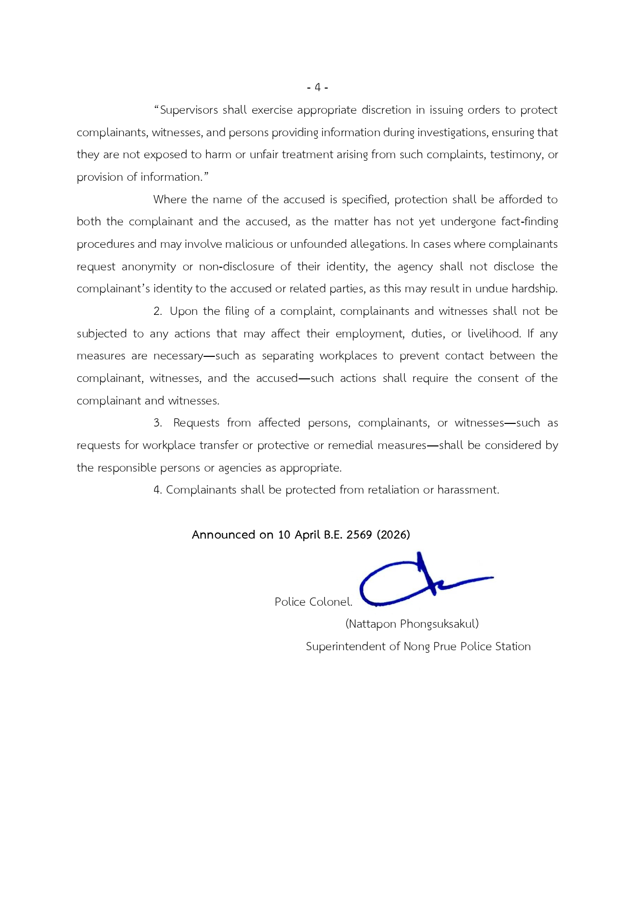 Anti-Bribery Policy Page 4