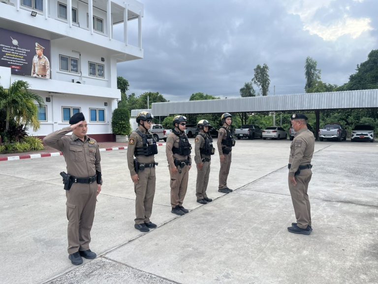 🚔👮‍♂️ สภ.หนองปรือ ปล่อยแถวสายตรวจ ยกระดับความพร้อม ดูแลความปลอดภัยประชาชน 💙